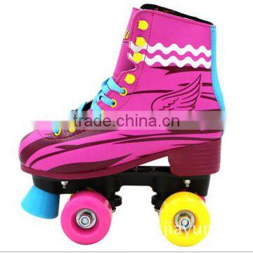 New hot sale fashion kids women treadmill professional quad roller skates pinky soy luna roller skate for skating