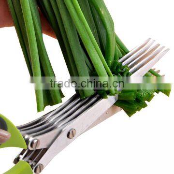 Household Appliance Rubber Handle Kitchen Scissors Lift photo-2