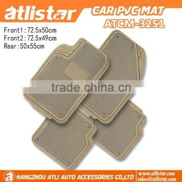 High Quality Rubber Pvc Carpet Car Mats photo-3