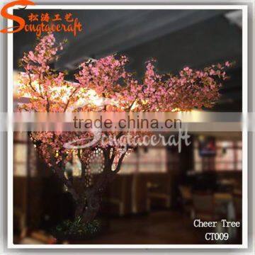 Nice Quality Large Outdoor Silk Light Pink Artitificial Cherry Blossom Trees photo-6