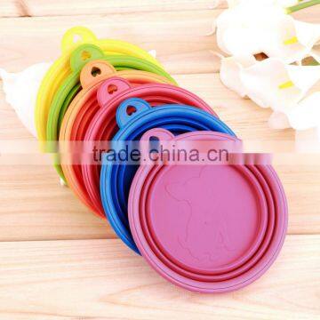 Fashion Silicone Collapsible Pet Supplies Pet Dog Kitten Feeding Water Feeder Travel Bowl Dish Feeder Dogs Dog Shop photo-3