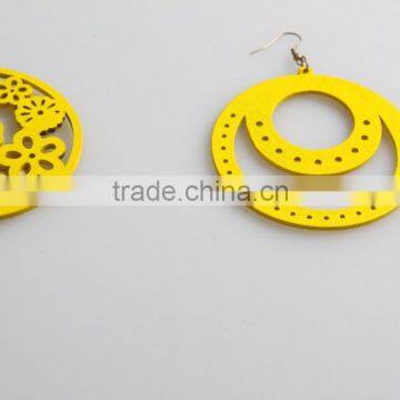 Unfinish African Wooden Earrings photo-3