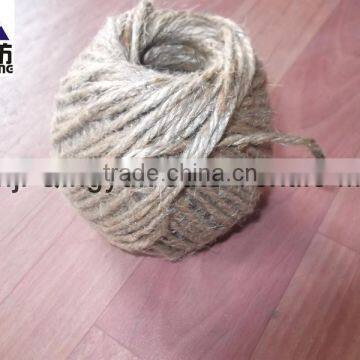 jute twine 3ply 100yards / spool natural color