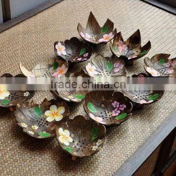 2017 Ex-factory Coconut Shell Saucer/little Plate for Wholesale photo-2