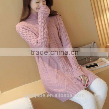 Wool Sweater Design for Girl White Cotton Pullover Sweater Women photo-6