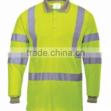 Custom High Visibility Reflective Safety Shirt Work Wear photo-5