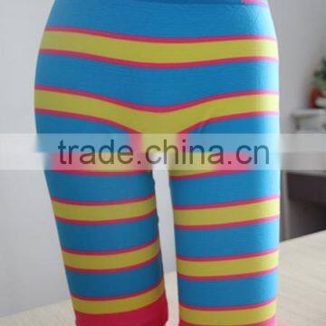 Rainbow angel seamless legging/cheap nylon spandex legging