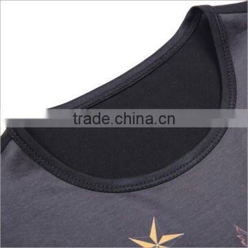 Online Shopping China Clothes For Man Clothing Black T-shirt With Free Size photo-3