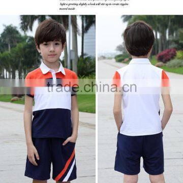 Professional School Supplies Bulk Customized Colors Fashion Kids Sport Wear for Kindergarten Primary School Uniform photo-6