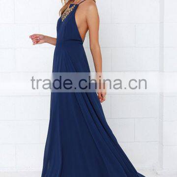 Mythical Kind of Love Navy Blue Maxi Dress photo-2