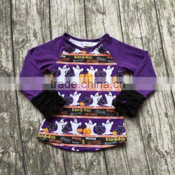 Baby Girls ClothesHoliday Raglan Tops Tops Halloween Ghost Christmas Raglan Girls Autumn Top Girls Icing Raglans Tshirt photo-2