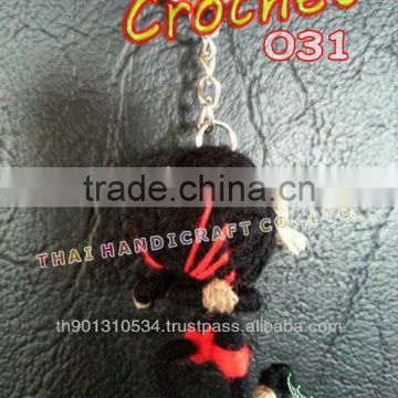 Handmade Crochet Key chains Wholesale Key rings