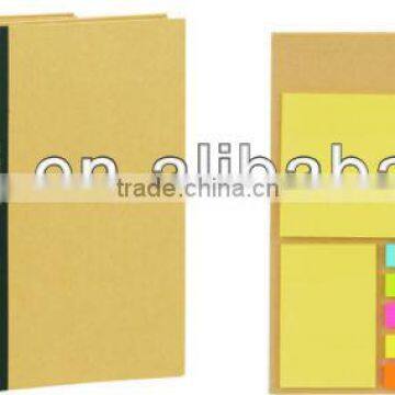 clip notebook folder with notepad noteflags