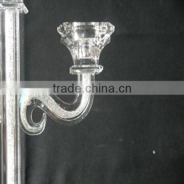 Hot Sale !!! Unique Crystal Candle Holders Wedding Table Decorations JKC-0010 photo-2