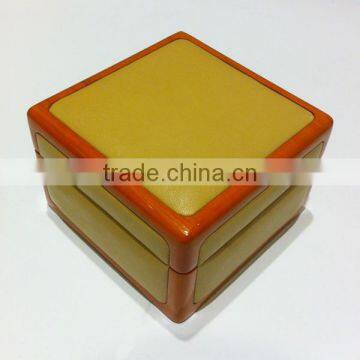 Round Corner Wooden Leather Jewelry Box Sets photo-3