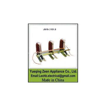 HV Electric Earthing Switch From China Supplier,JN15-12/24/40.5 Indoor HV Earthing Switch,earthing Switch Rated Voltage 12kv 24kv 40.5kv,high Voltage Earthing Switch JN15 for VCB Switchgear,12KV Earth Switch,12kV Indoor Switchgear Earth Switch photo-2