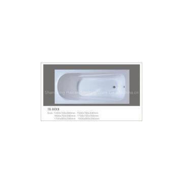 Simple Empty Acrylic Bathtub photo-3