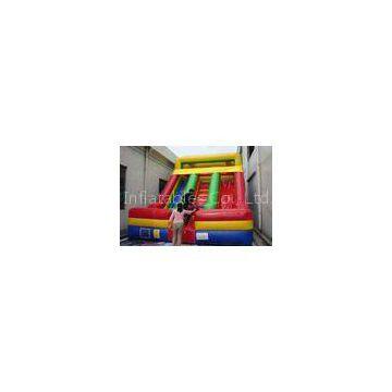 Inflatble Slide / inflatable double lane slide 0.55mm PVC Tarpaulin