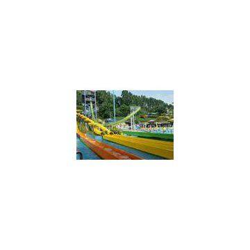 Durable Family Double Pumping Dragon Water Slide Equipment Custom