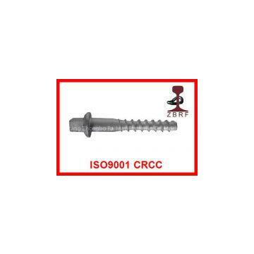 Ss8 Screw Spike, Rail Screw, Railroad Fastener