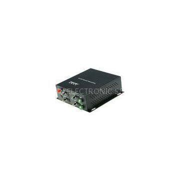 4 channel video HD sdi fiber optic transceiver 1310nm / 1550nm component to sdi hd converter