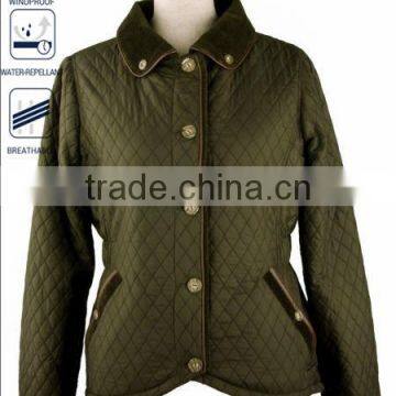 Waterproof Ladies Quilted Hunter Jacket for women