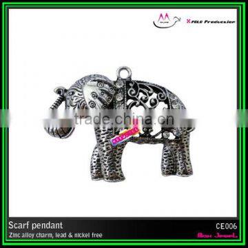2015 Wholesale Best Price Vintage Tibetan Latest Animal Elephant Design Charm Pendant