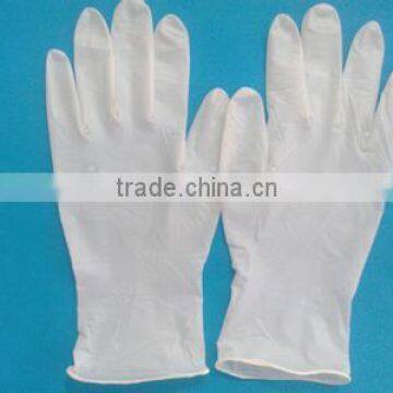 medical examination 9'' powder-free finger-smoothed nitrile glove