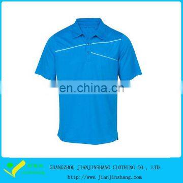 2015 Custom Design Mens Slim Fitted Golf Shirts Wholesale