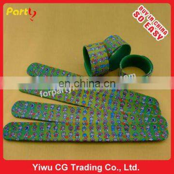 CG-BR102 Hot Sale Silicone Slap Bracelet