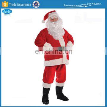 Plush Christmas Father Santa Claus Suit Set
