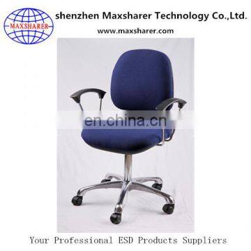 Maxsharer brown leather esd office leather chair manufacture