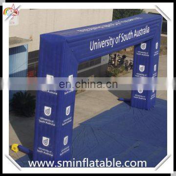 Commercial Inflatable Arch, Outdoor Pvc Inflatable Blue Cube Archway , Inflatable Square Entrance Arch for Promotion photo-2