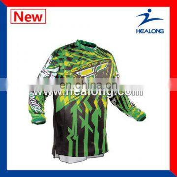 Sublimation Custom Motorcycle Racing Jersey