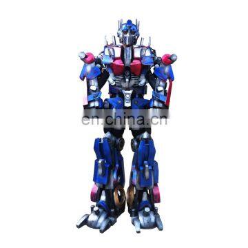 Anmie Mascot Character Superhero Optimus Prime Halloween Cosplay Costume