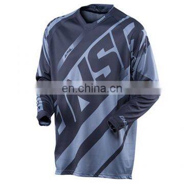 Custom made motocross jersey / Women Motocross jersey / Gray and Black Jersey