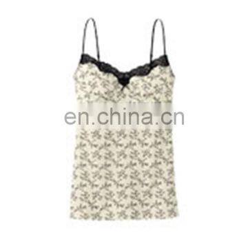 2015 New Design Small Floral Lace Halter Top photo-2