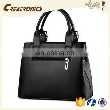 CR More Than 11 Years Experience pu Material Tote Bag Woman Handbag in Stock Rose Red Colors New Stylish Lady Leather Handbag photo-3