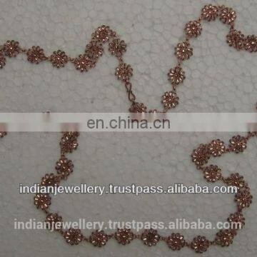 fashion copper chain Jwelry manufacturer, costume fashion copper chain jewelery exporter