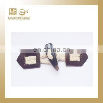 imitation horn toggle button for sewing made of resin