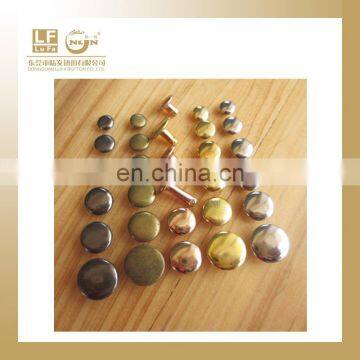 6,7,8,9,10,12MM copper round head rivets for belt,have steel also