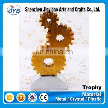 Resin Customized Good Quality Wheel Gear Trophy photo-2