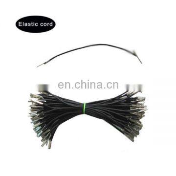 YJX factory cheap wholesale best 3mm black elastic cord with metal barbs