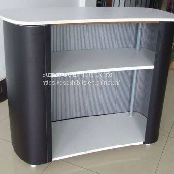 Folding Sales Counter Portable Display Stand Promotion Table photo-2