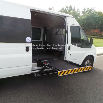 MINI-UVL Wheelchair lifts for side door of Ford Transit