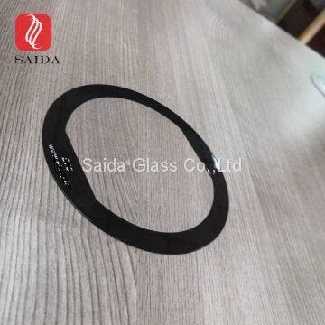 High Quality Round 0.55mm Tempered Glass With Silk Screen Printed for TFT LCD Display Panel photo-5