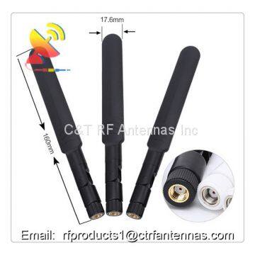 4G LTE Dipole Antenna Wide Band 5dBi 698-2700Mhz Omni Directional Wi-Fi Antenna SMA Male connector