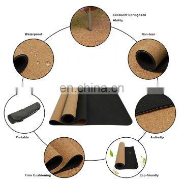 New Design Red PVC Organic Silkscreen Printing Yoga Mat photo-4