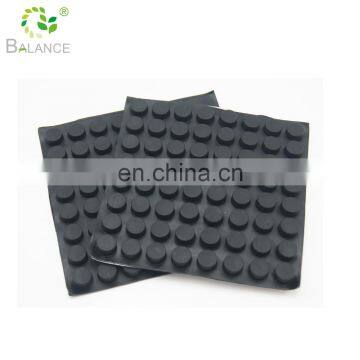 Clear adhesive silicone rubber feet pads for medical use adhesive silicone dot