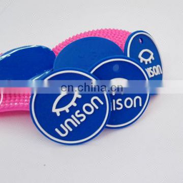 Universal symbol customized logo stickers with rubber pad